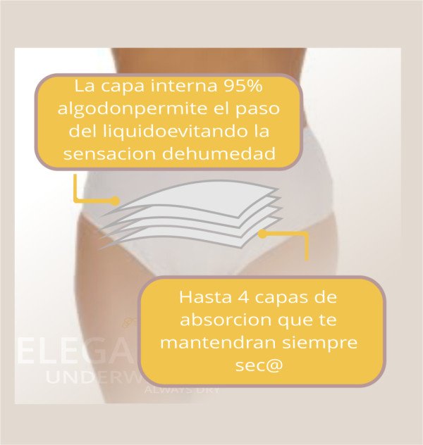 Boxer Medio Incontinencia Mujer - Image 4